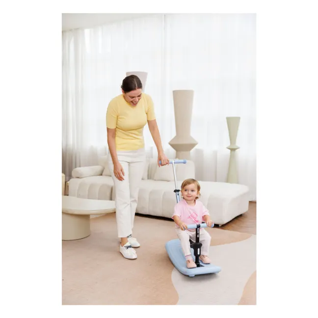 Trottinette évolutive Mini Micro Deluxe Rock&Go LED | Bleu Clair