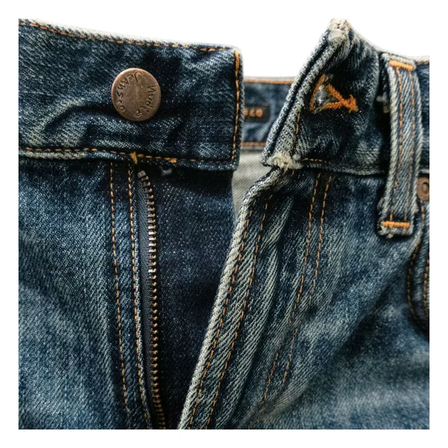 Jean Gritty Jackson Thriller | Bleu délavé