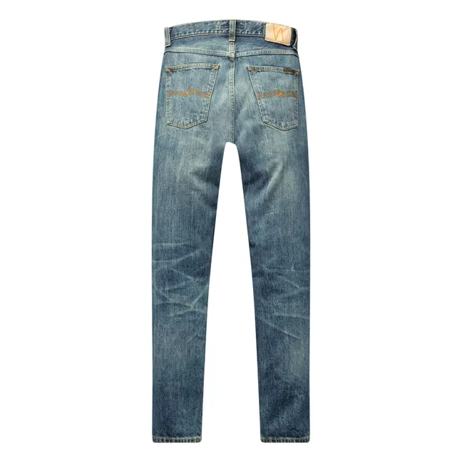 Jean Gritty Jackson Thriller | Bleu délavé