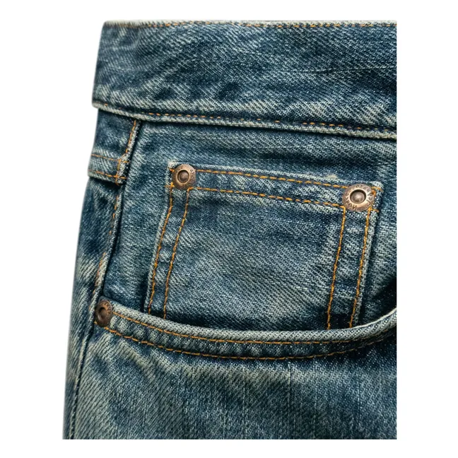 Jean Gritty Jackson Thriller | Bleu délavé