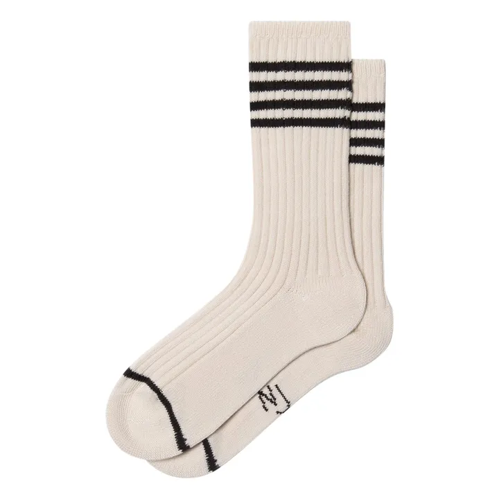 Chaussettes Tennis Stripe | Blanc- Image produit n°0