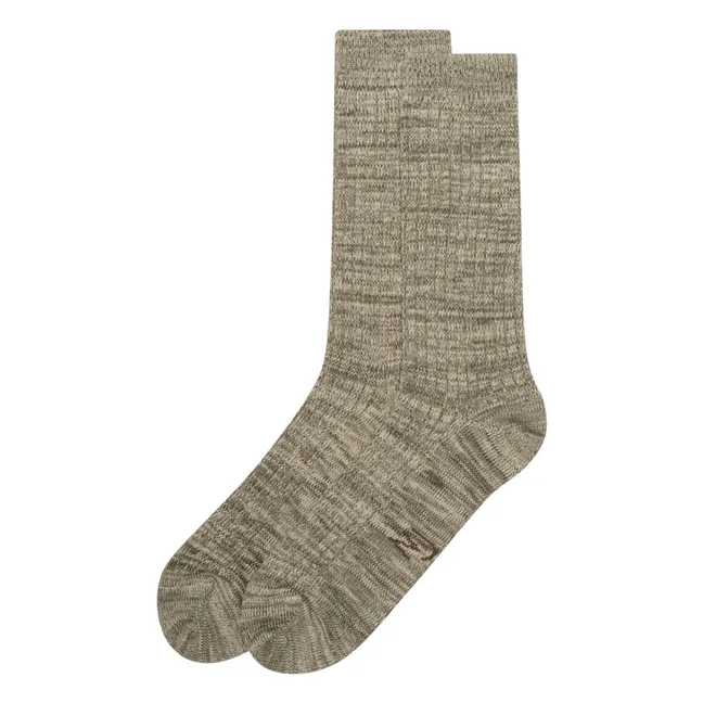 Chaussettes Rasmusson Rib | Kaki
