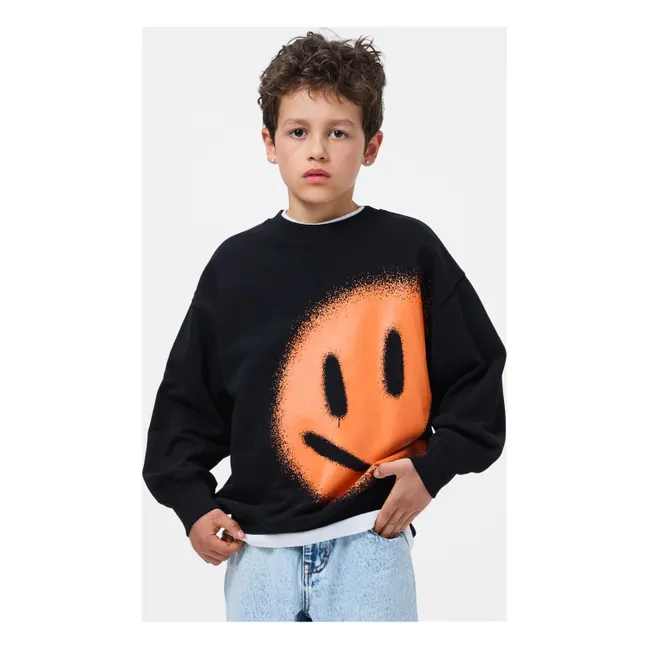 Sudadera Mar Smile | Negro