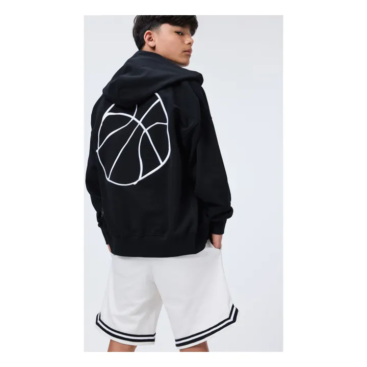 Sweat Zippé Marley Basketball | Noir- Image produit n°2