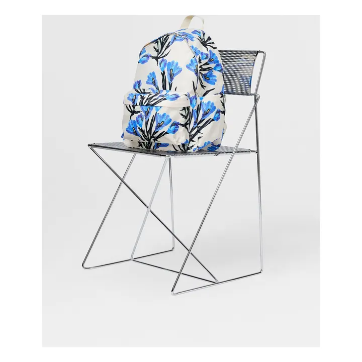 Mochila de fibra reciclada Mio Damier | Crudo- Imagen del producto n°2