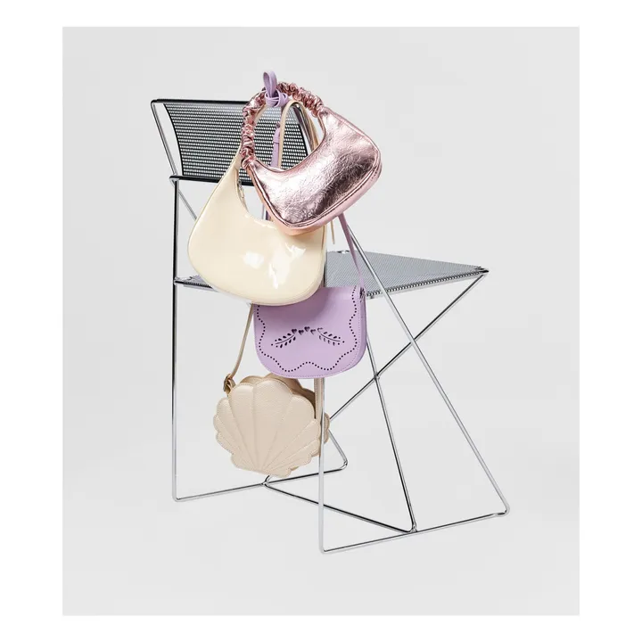 Sac June Métallissé | Rose poudré- Image produit n°1