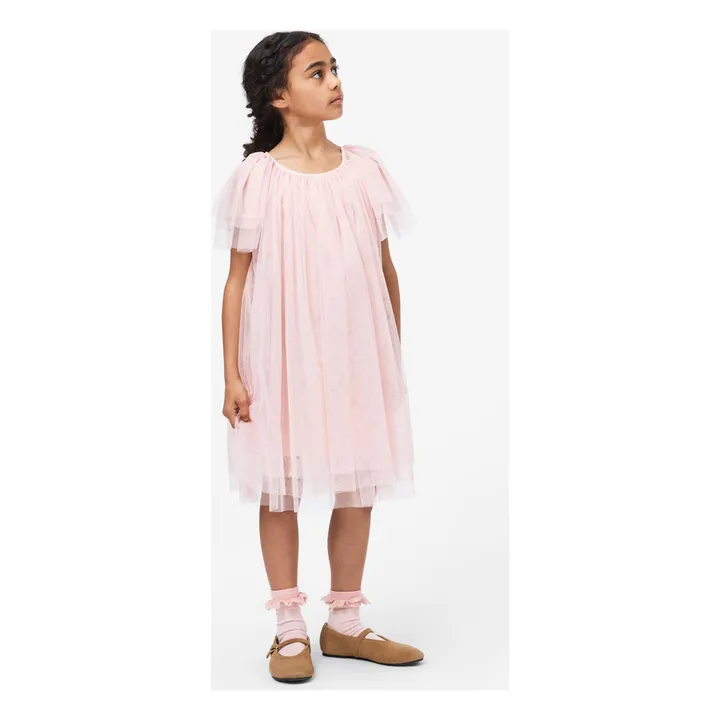 Lote de 2 pares de calcetines Nana Ruffle | Rosa Pálido- Imagen del producto n°2