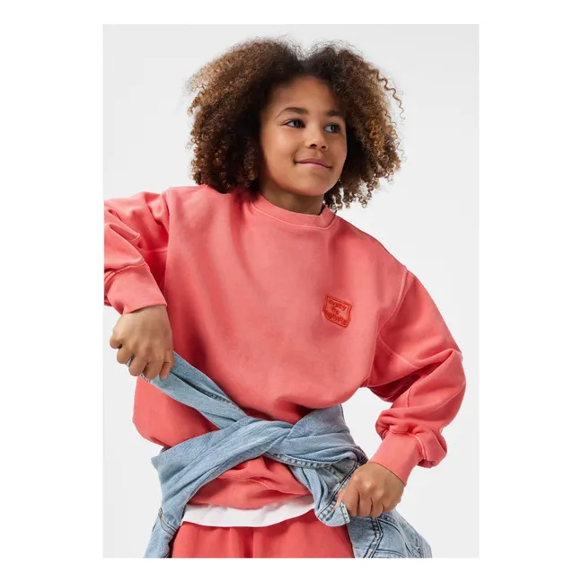 Sweat Magni Coton Bio | Corail