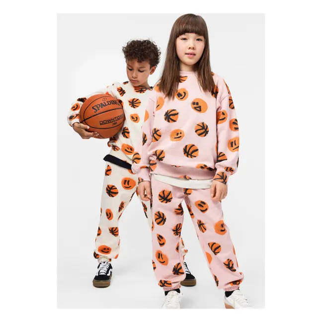 Adan Basketball Organic Cotton Jogger | Ecru