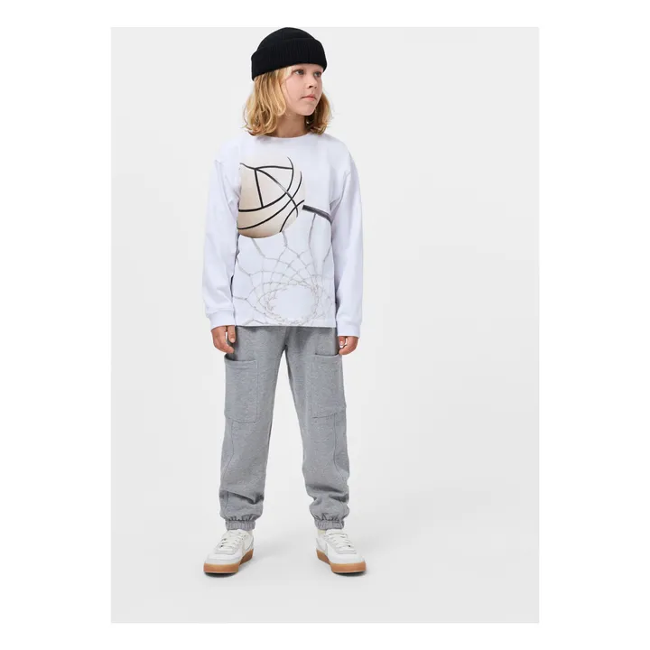 Jogger Acton Coton Bio | Gris- Image produit n°1