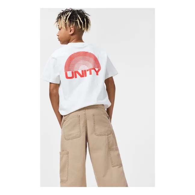 T-shirt Riley Unity Coton Bio | Blanc