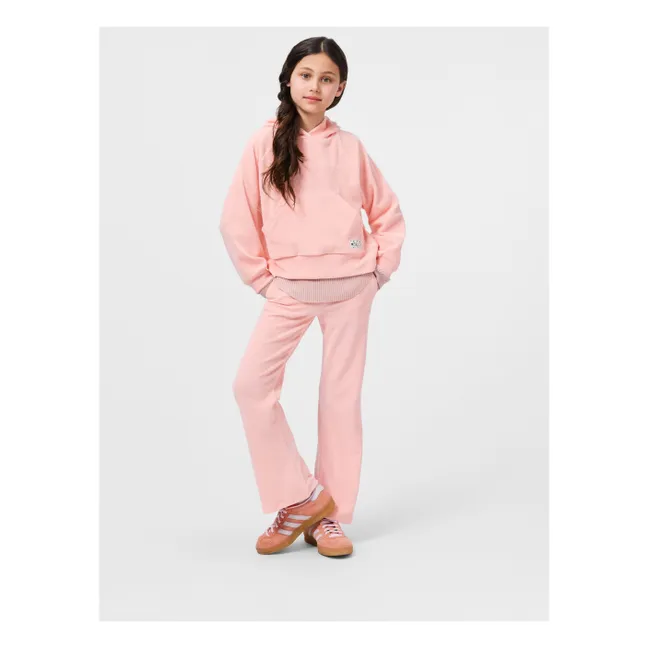 Sweat Minelli Coton Bio | Rose pêche