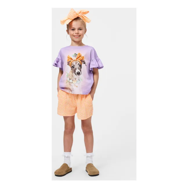 Pantalones cortos Addie Vichy | Naranja