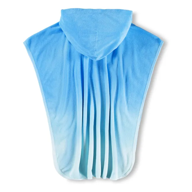 Poncho de Bain Beach Cover Up Dégradé | Bleu ciel