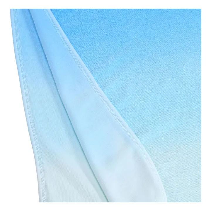 Poncho de Bain Beach Cover Up Dégradé | Bleu ciel- Image produit n°3