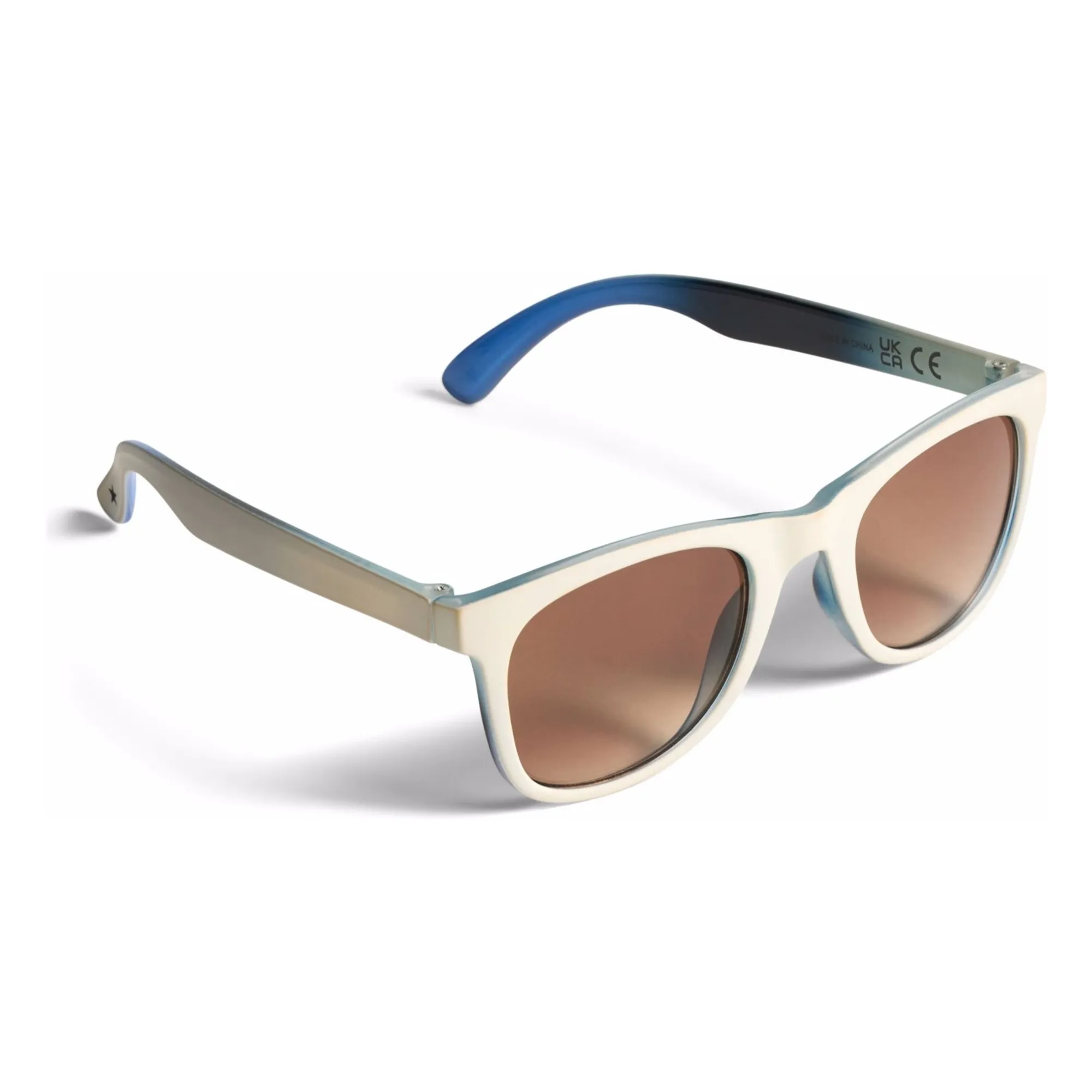 Lunettes de Soleil Smile | Blanc- Image produit n°0