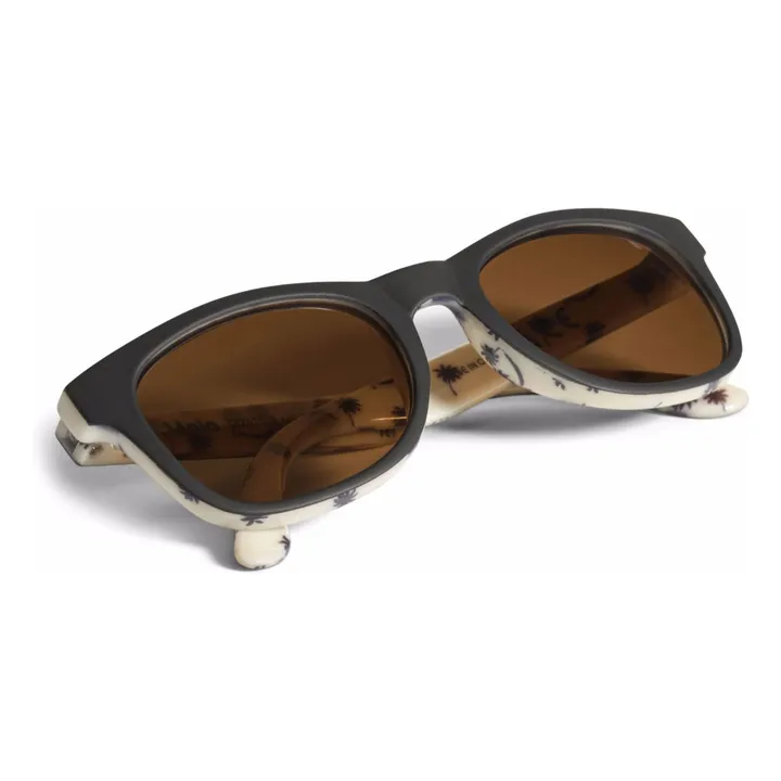 Lunettes de Soleil Star Palmiers | Noir- Image produit n°1