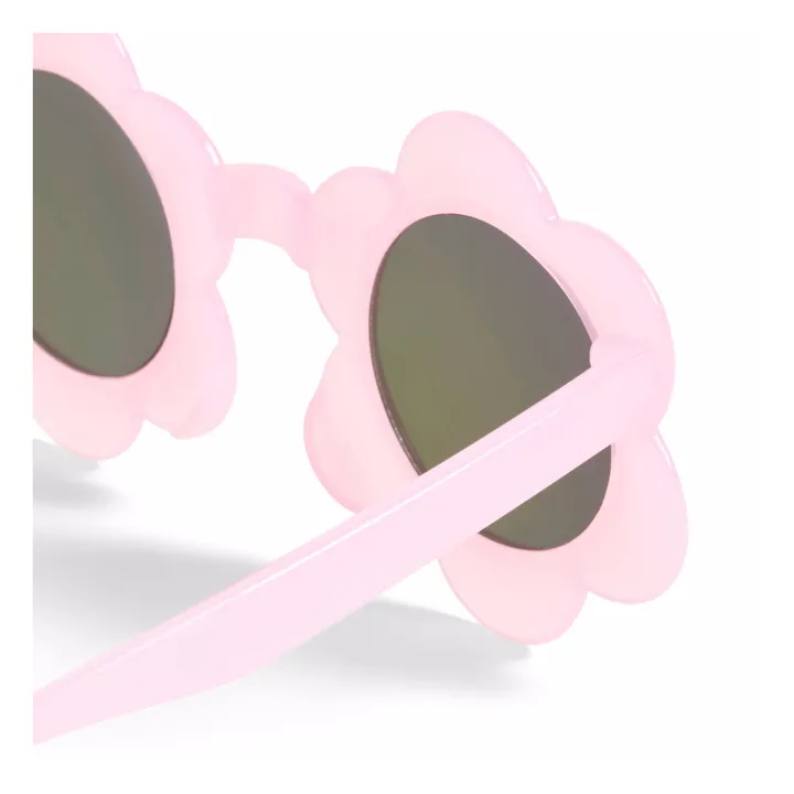 Lunettes de Soleil Fleurs | Rose pâle- Image produit n°3