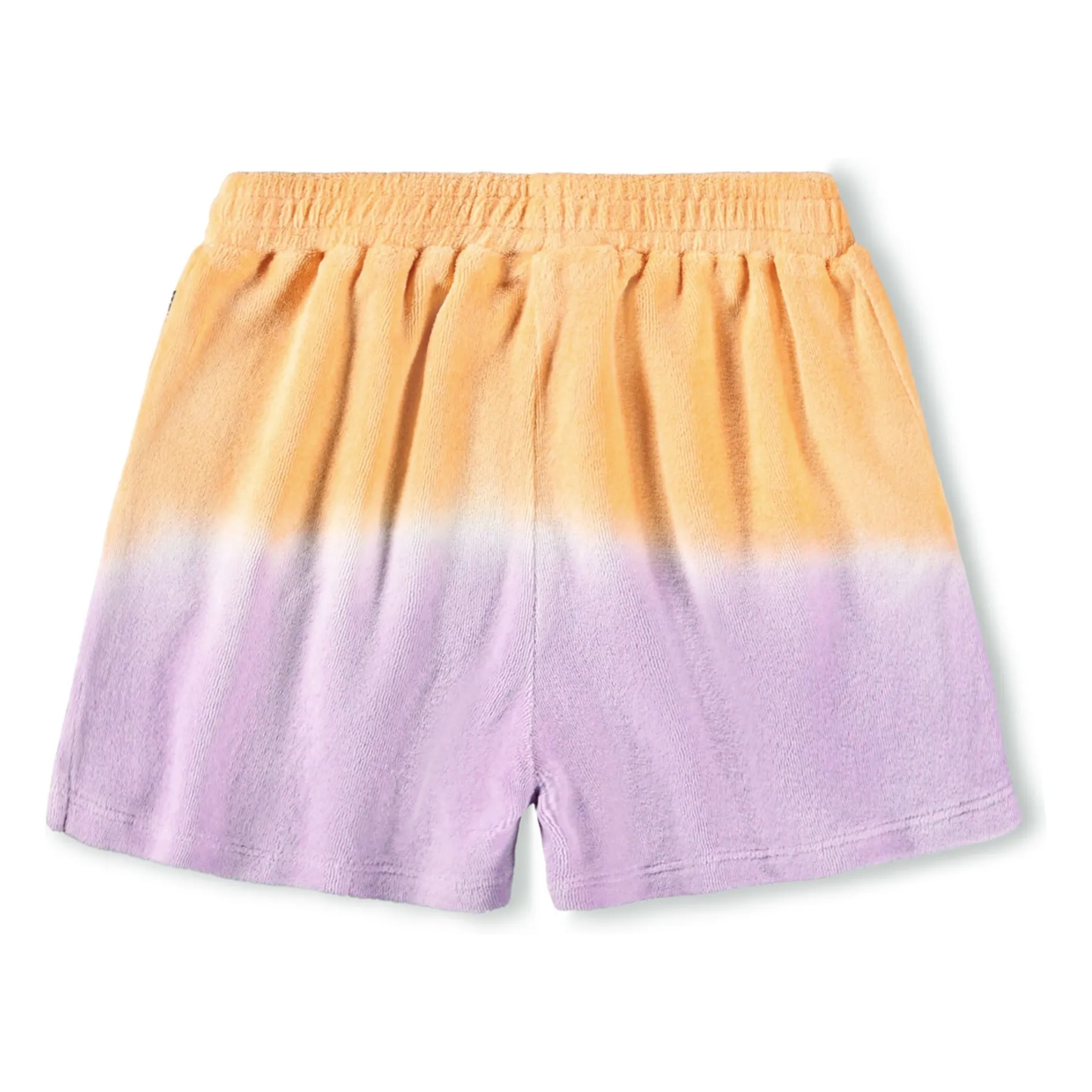 Pantalón corto de rizo bicolor Angela | Violeta- Imagen del producto n°3
