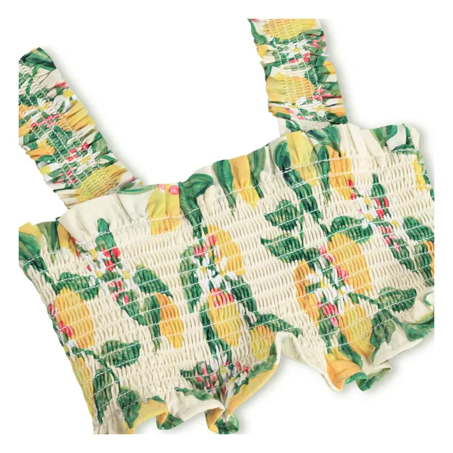 Top Rolfia Citrons | Jaune pâle