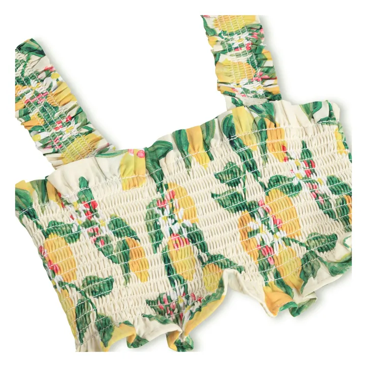 Top Rolfia Citrons | Jaune pâle- Image produit n°1