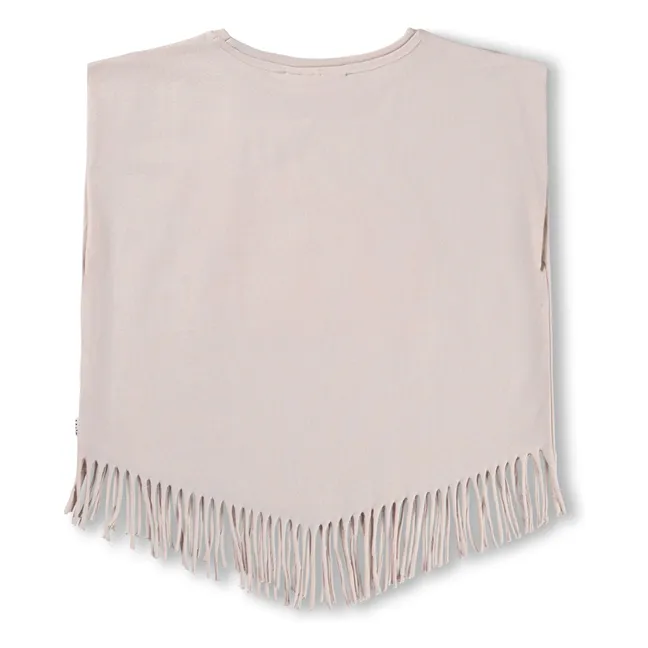 Poncho Rassita Palm Smile | Beige