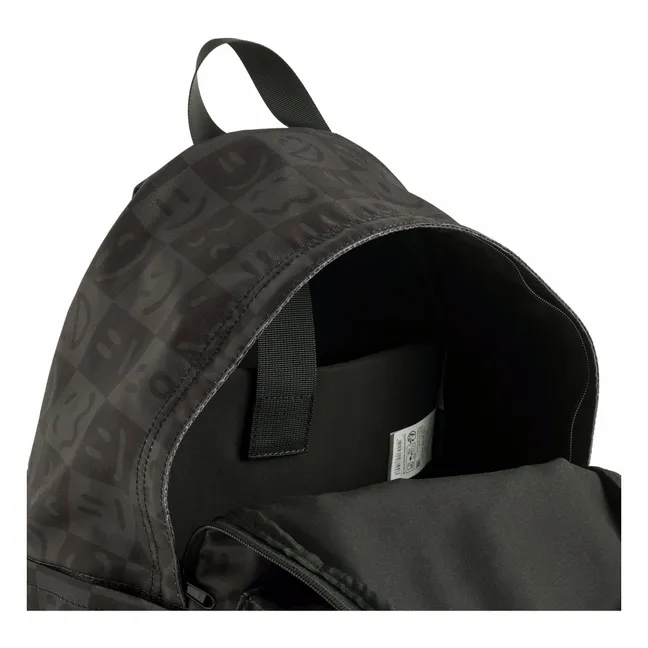 Mio Backpack Recycled Fiber Flowers | Ecru