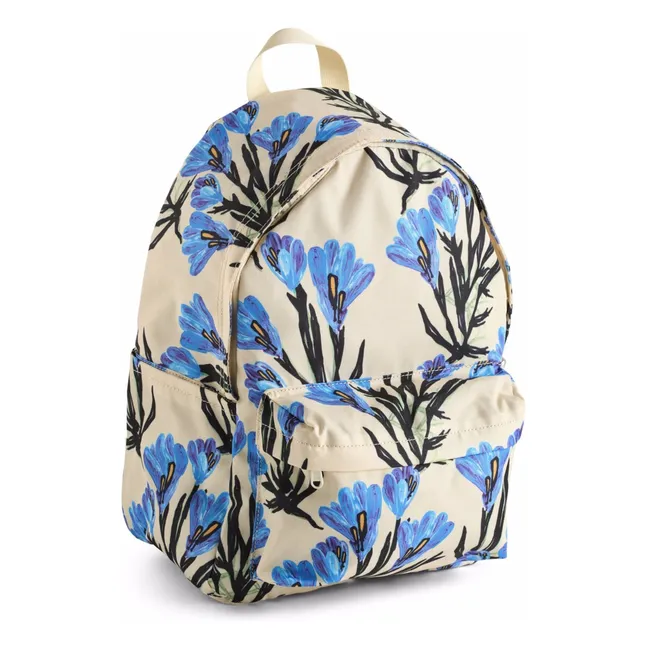 Mochila de fibra reciclada Mio Damier | Crudo