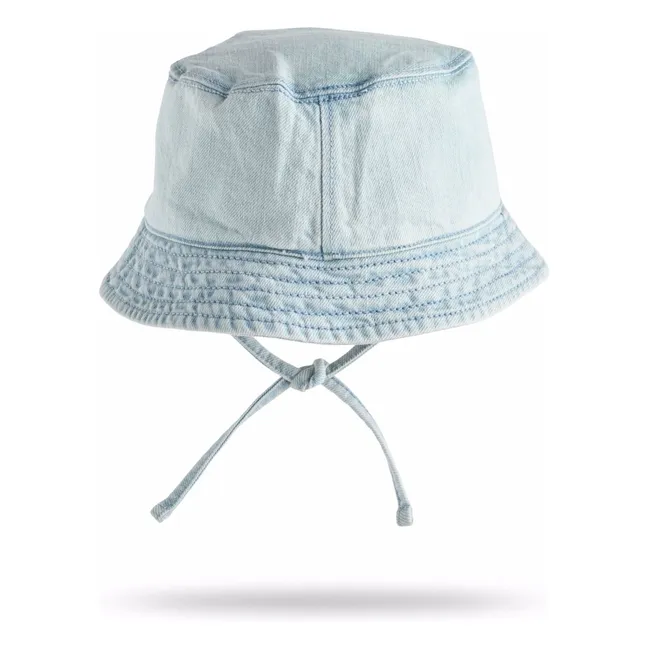 Chapeau Nomly Denim Coton Bio | Bleu Clair