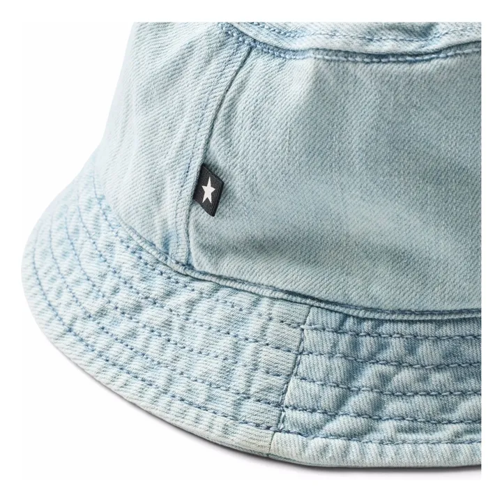 Chapeau Nomly Denim Coton Bio | Bleu Clair- Image produit n°1