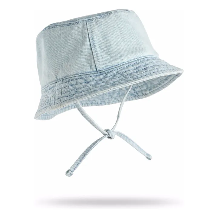 Chapeau Nomly Denim Coton Bio | Bleu Clair- Image produit n°0