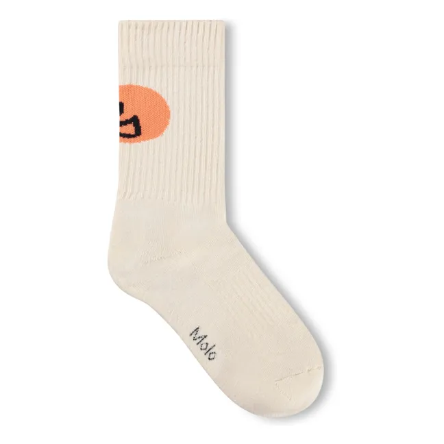 Lote de 2 pares de calcetines Norman Bouncy Ball | Crudo