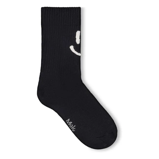 Lot de 2 Paires de Chaussettes Norman Smile | Noir