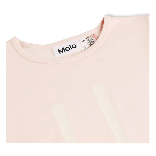 Pyjama Short Luvis Smile Coton Bio | Rose pâle