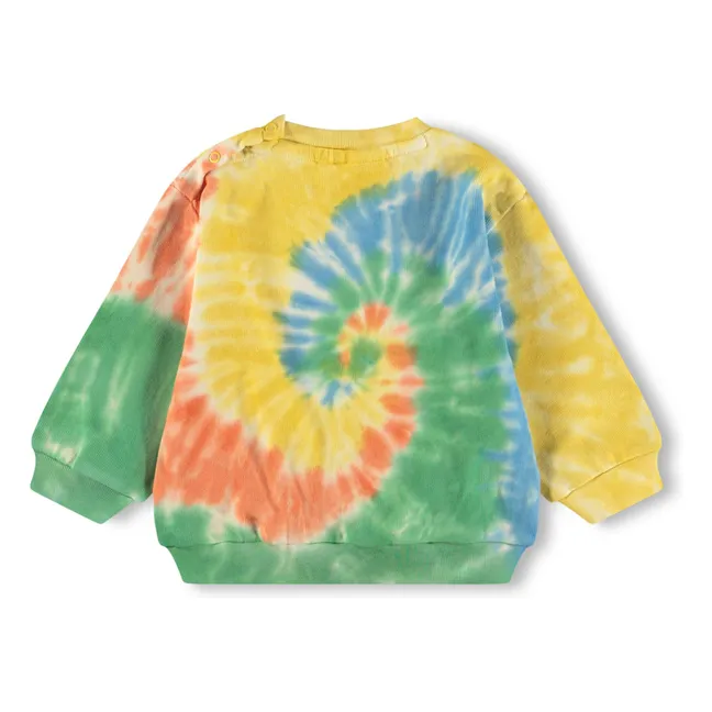 Sweat Dear Tie and Dye Coton Bio | Jaune