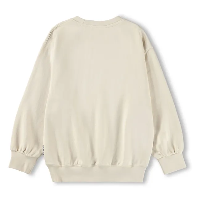 Sweat Monti Arc-en-ciel Coton Bio | Ecru