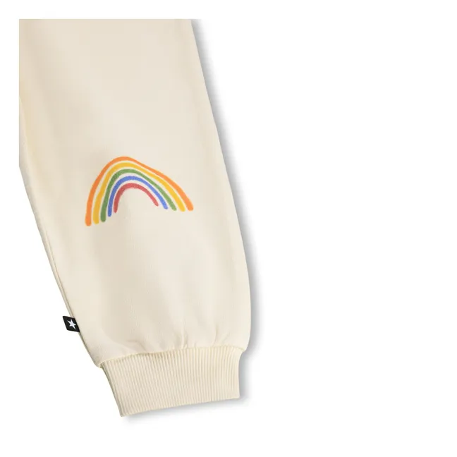 Simeon Rainbow joggers Organic cotton | Ecru