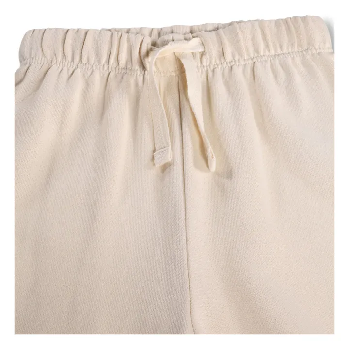 Jogger Simeon Arcs-en-ciel Coton Bio | Ecru- Image produit n°1