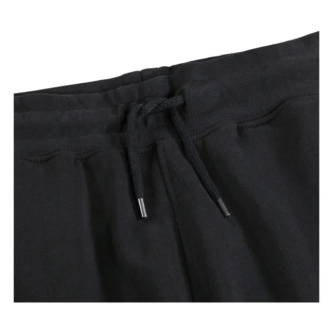 Alvar Smile organic cotton joggers | Black