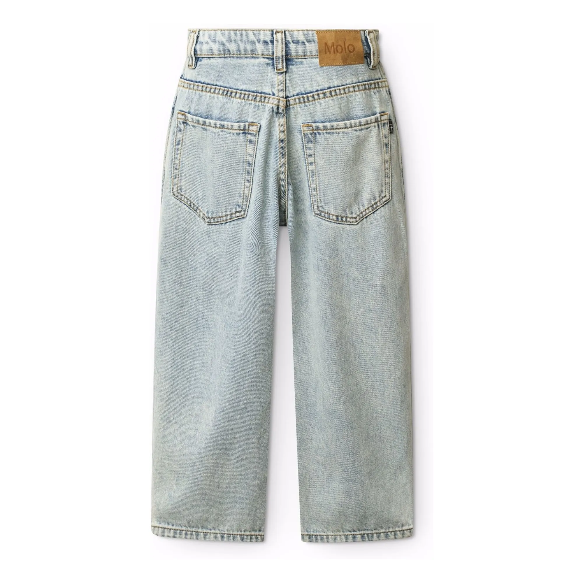 Jean Aiden Coton Bio | Bleu Clair- Image produit n°2