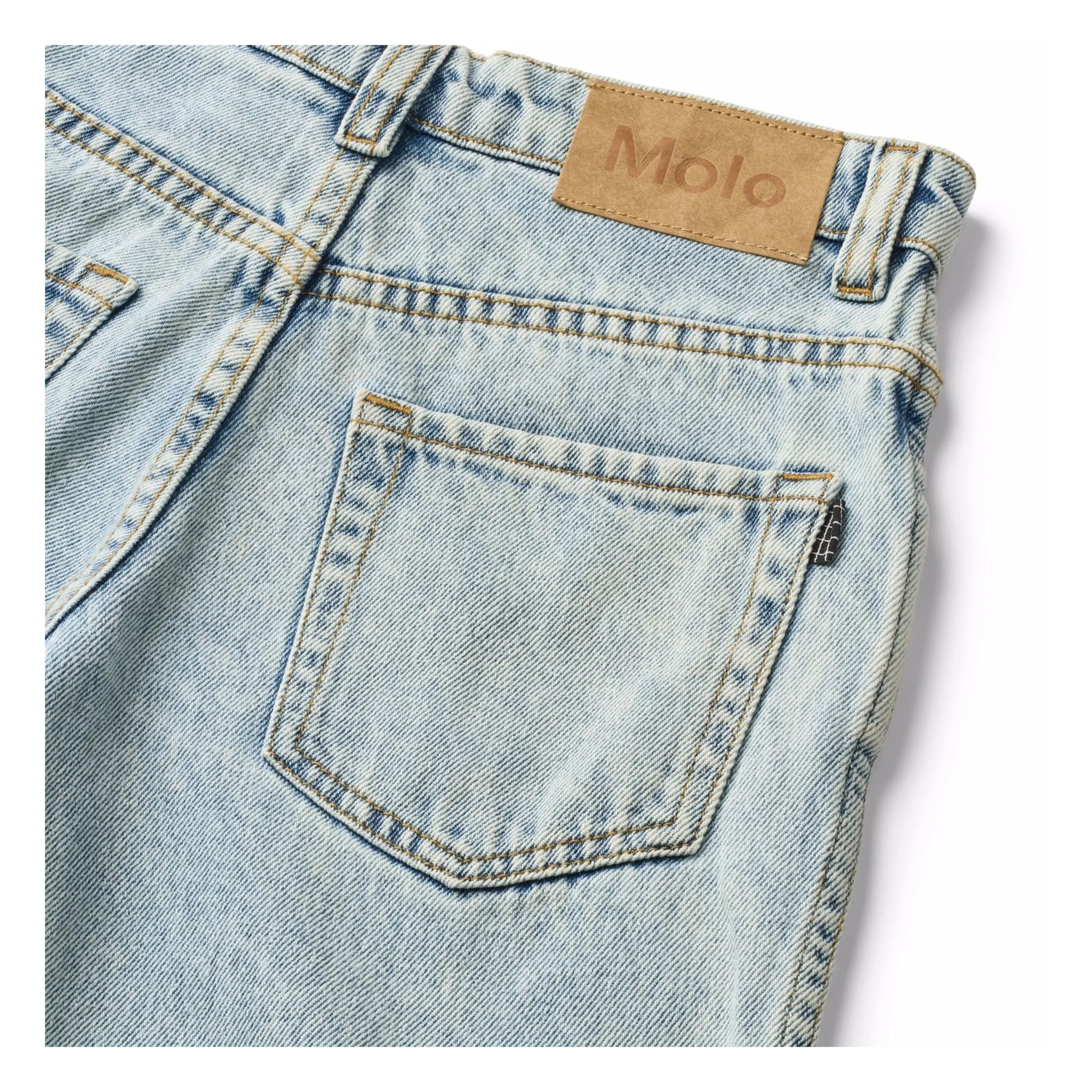 Jean Aiden Coton Bio | Bleu Clair- Image produit n°3