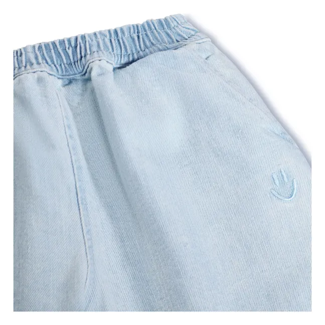 Pantalon Sois Coton Bio | Bleu jean