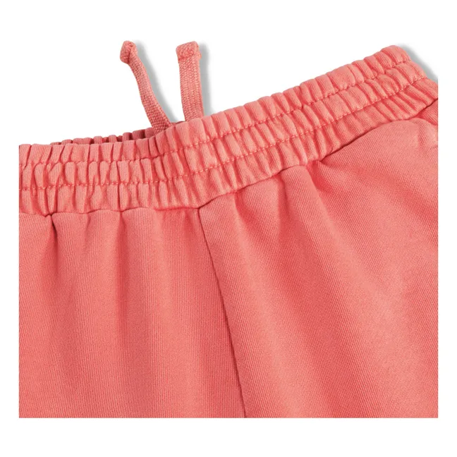 Pantalones cortos de algodón ecológico Ador | Coral
