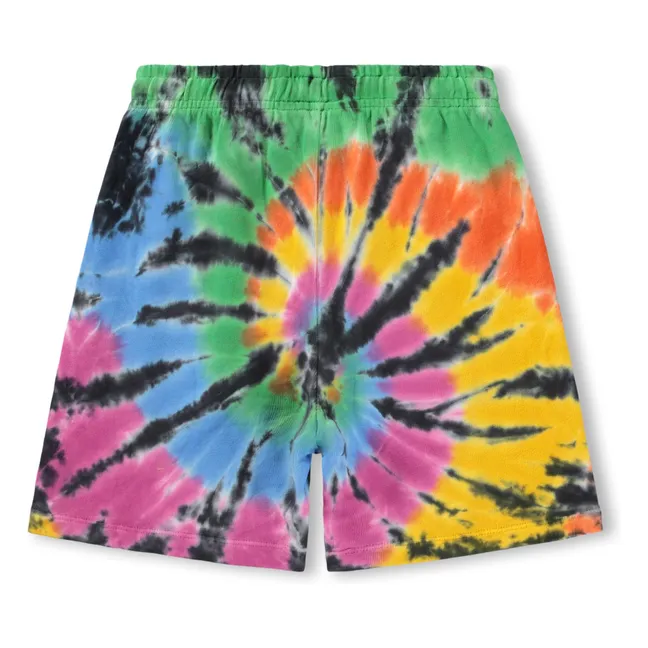 Amile Tie and Dye Organic Cotton Shorts | Black