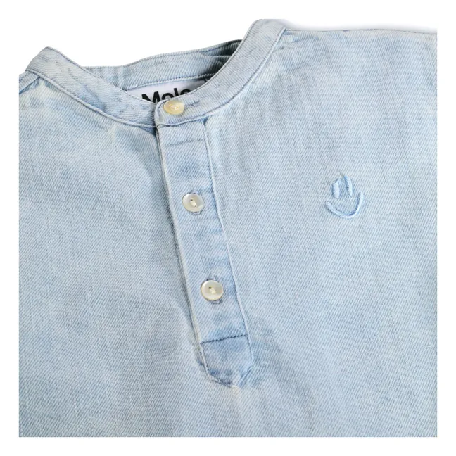 Camisa de algodón orgánico Enoz Denim | Vaquero