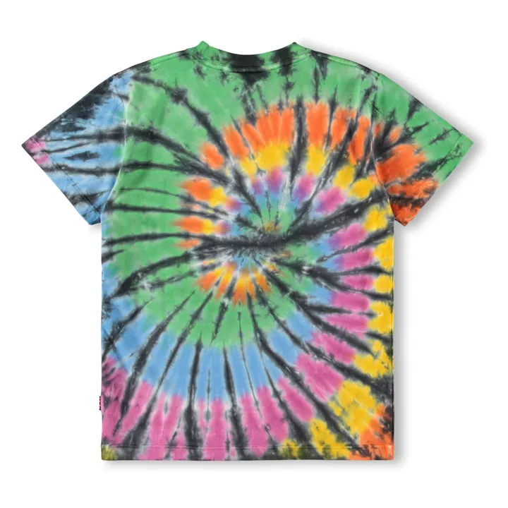 T-shirt Roxo Smile Tie and Dye Coton Bio | Vert- Image produit n°2