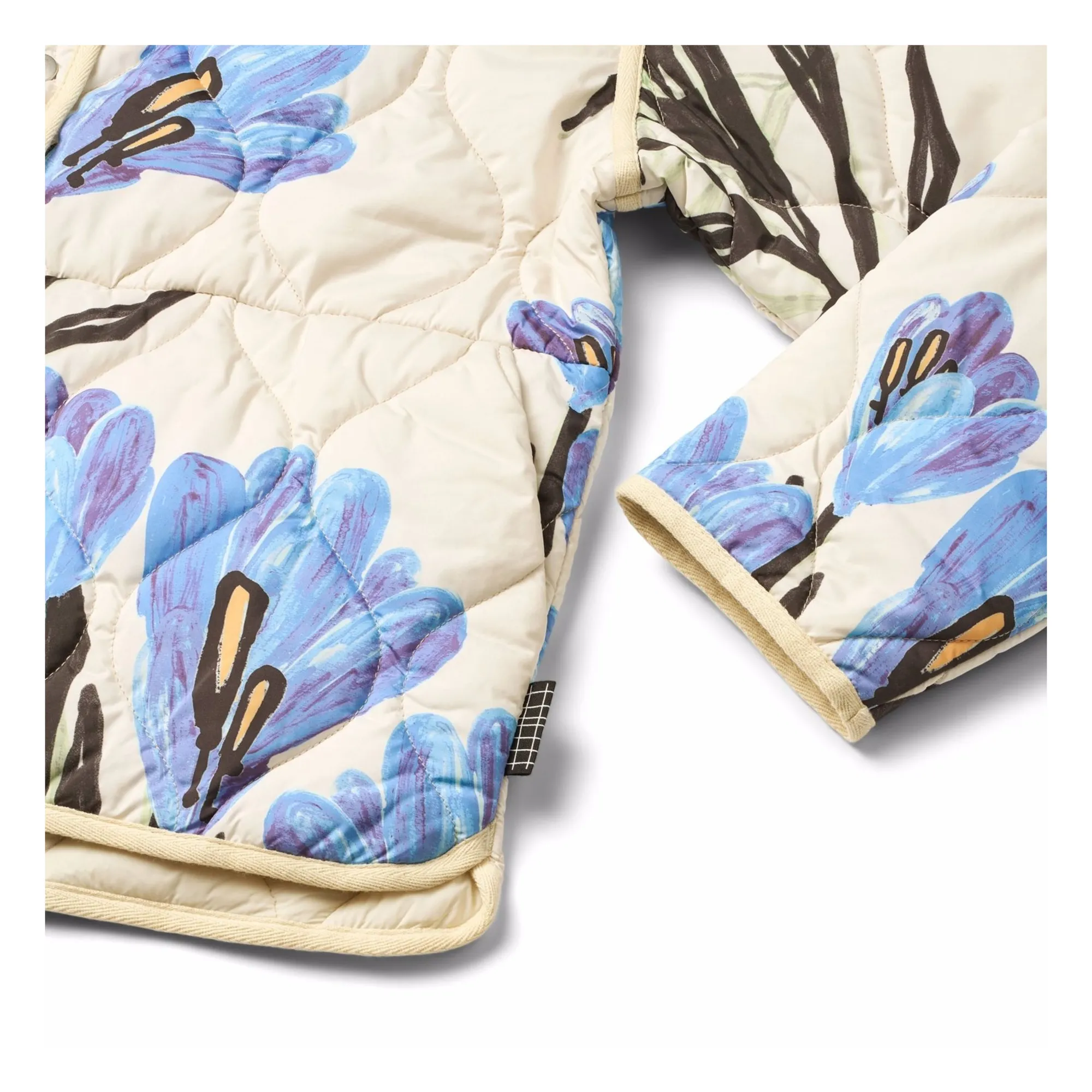 Veste Col Claudine Hailey Fibres Recyclées | Ecru- Image produit n°1