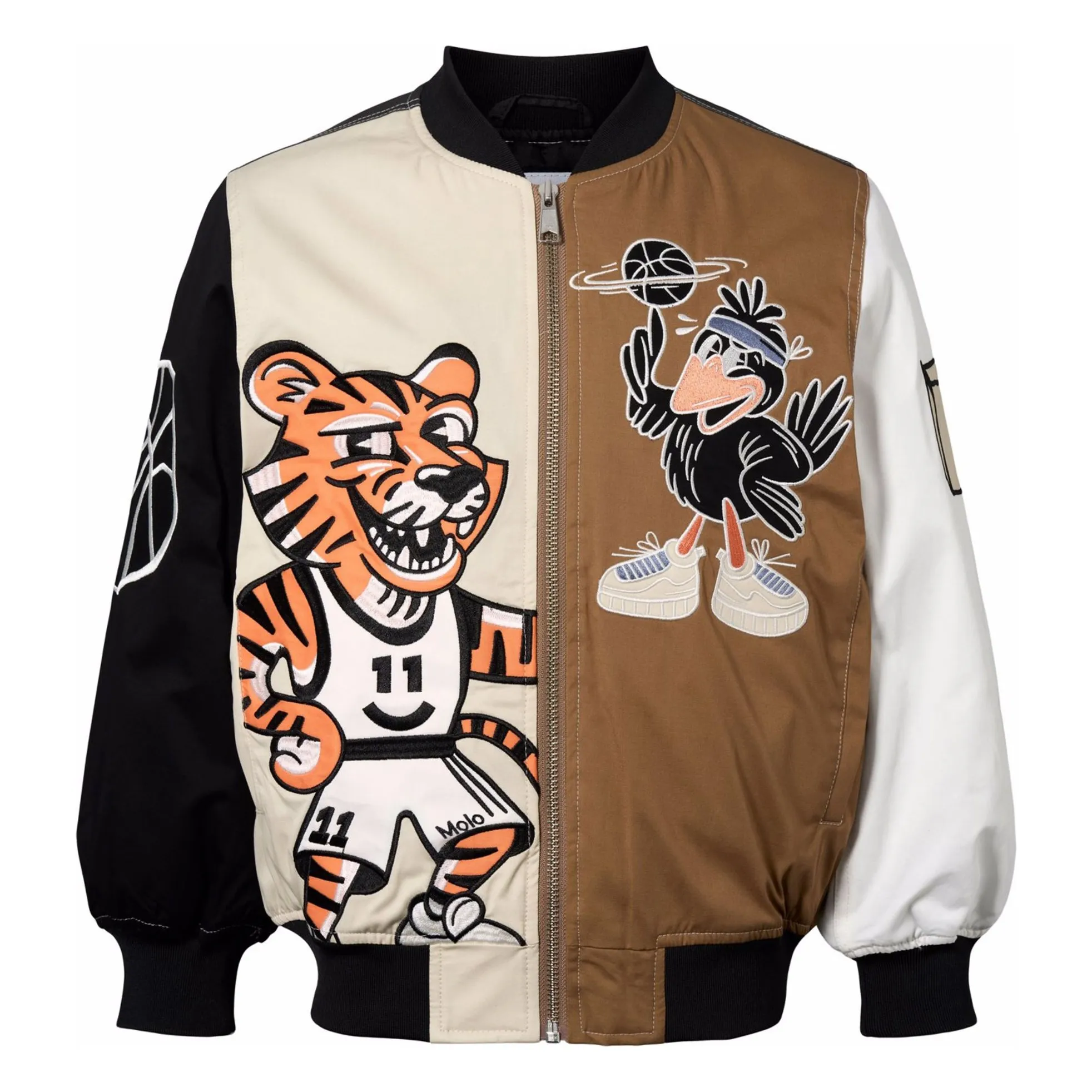 Molo Black Hedley Basketball Bomber
