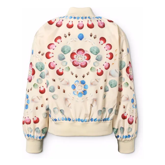 Bomber Haliva Coquillages Fibres Recyclées | Ecru