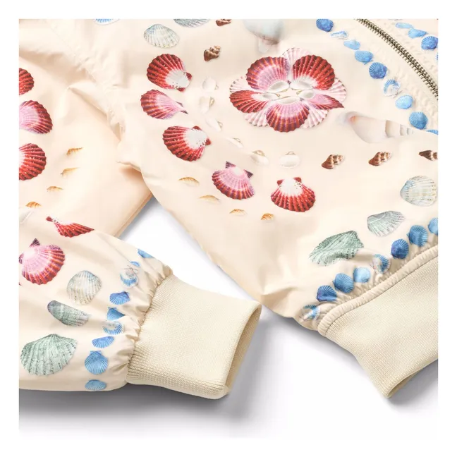Bomber Haliva Coquillages Fibres Recyclées | Ecru